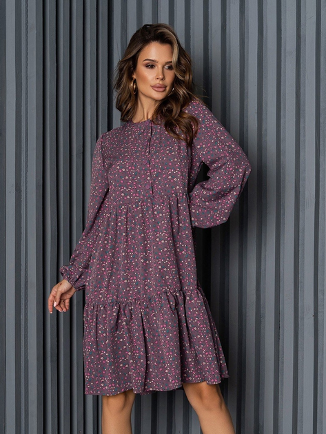 Платье короткое летнее женское ISSA PLUS 14157 M Разноцветное ...