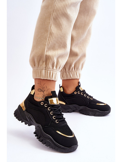 Sneakersy damskie Need It 37 Czarne (5905677117714) - obraz 3
