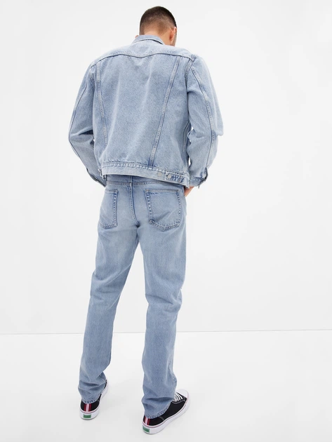 Джинсы Regular Fit мужские GAP 31929378 W30L32 Голубые (1159789510) - изображение 2