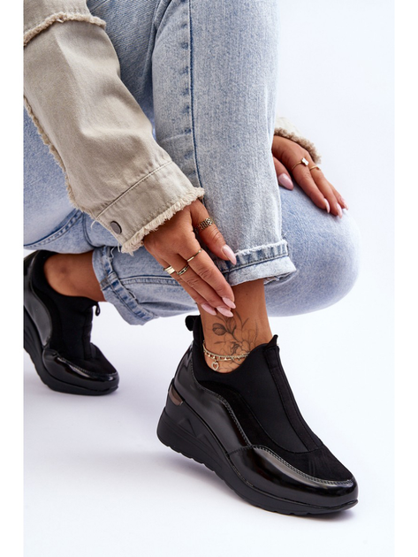 Жіночі сліпони Farro 40 Чорні (5905677426632) - зображення 5