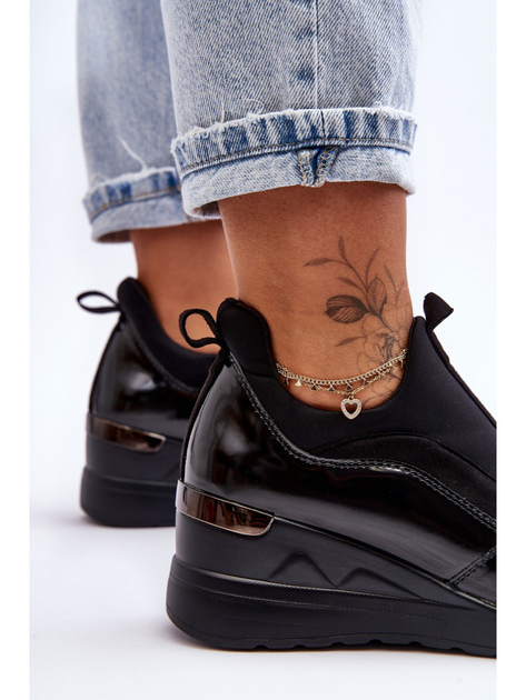 Damskie slip-ony Farro 41 Czarne (5905677426649) - obraz 6