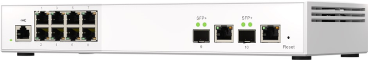 Комутатор QNAP QSW-M2108-2C гігабітний (QSW-M2108-2C) - зображення 6