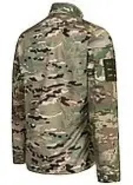 Тактическая рубашка ubacs для военнослужащих ВСУ размер 2XL Мультикам - изображение 2