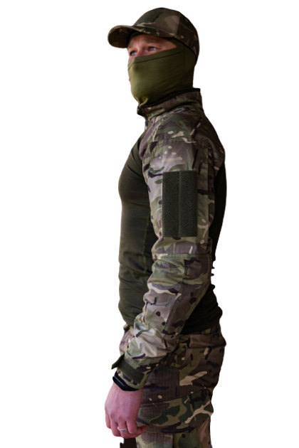 Тактична сорочка ubacs армійська для ЗСУ розмір M Хакі - зображення 2