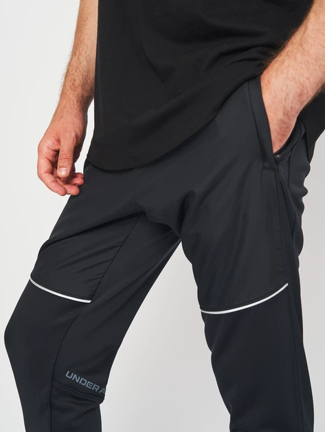 Спортивные штаны утепленные мужские Under Armour Ua Af Storm Pants 1373784-001 L Черные (195253883361) - изображение 4