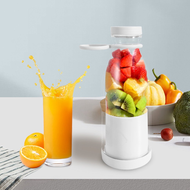Портативный блендер бутылка для смузи FRESH JUICE Белый – фото, отзывы ...