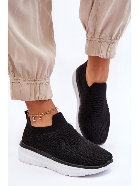 Buty wsuwane damskie Ferive 38 Czarne (5905677139488) - obraz 8