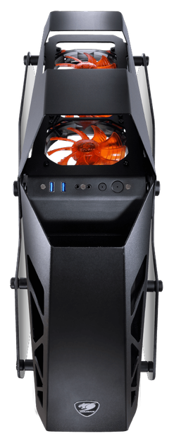 Корпус Cougar Conquer Black/Orange (CGR-5LMRO) - зображення 5