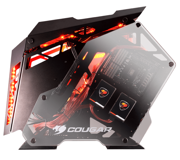 Корпус Cougar Conquer Black/Orange (CGR-5LMRO) - зображення 9