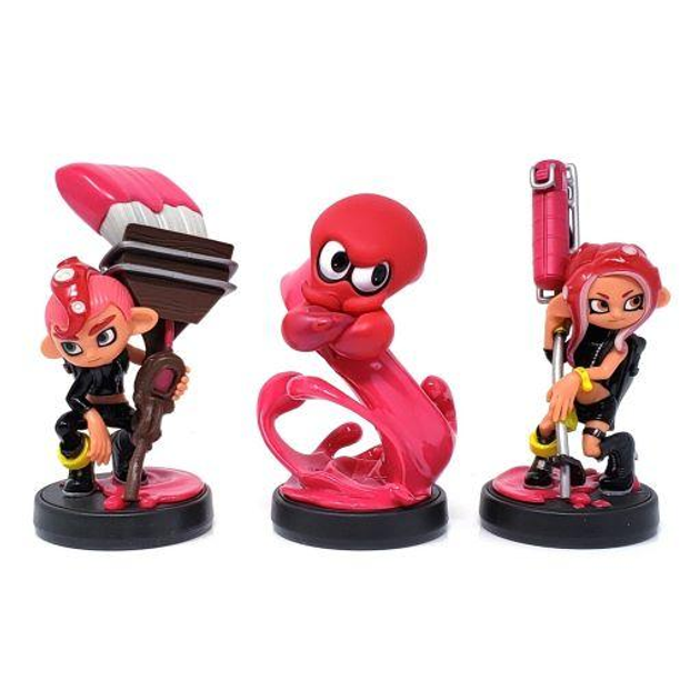 Nintendo Amiibo 3 Pack Octoling Boyoctopusgirl Splatoon Collection Switch фото отзывы 5505