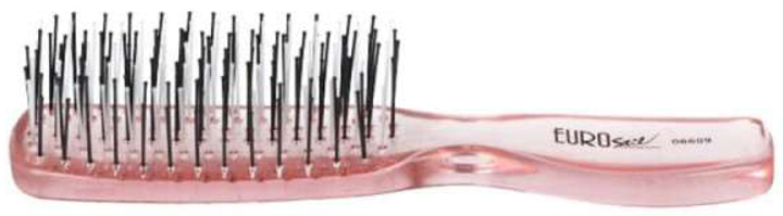 Гребінець для волосся EuroStil Desenredar Cepillo Pequeno Transparente Rosa (8423029067915) - зображення 1