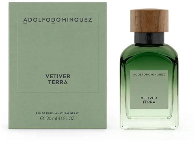 Woda perfumowana męska Adolfo Dominguez Vetiver Terra Eau De Perfume Spray 200 ml (8410190627222) - obraz 1