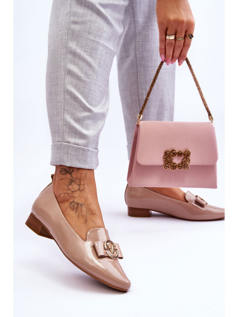 Loafersy damskie Vinceza Asselia 38 Beżowe (3099529881471) - obraz 4