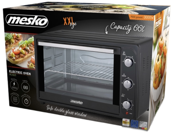 Електрична духовка Mesko MS 6021 (5902934834766) - зображення 7