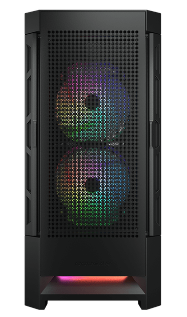Obudowa Cougar Duoface RGB Czarny (CGR-5ZD1B-RGB) - obraz 12
