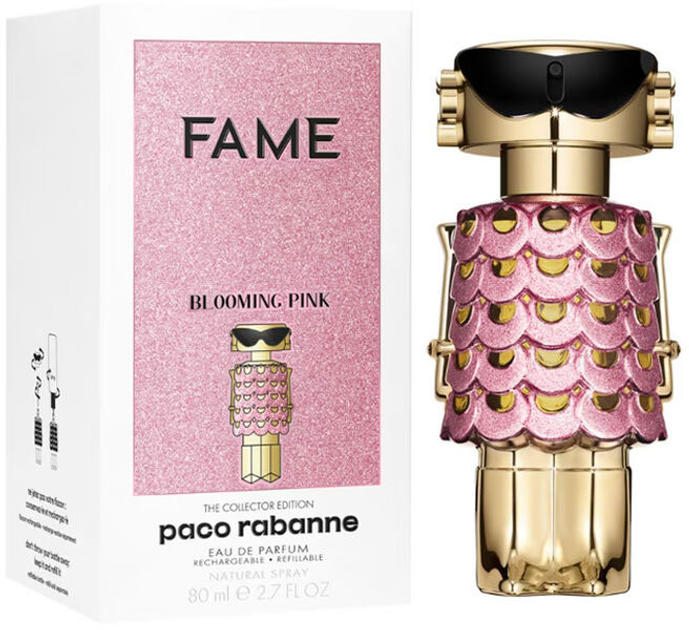 Woda perfumowana damska Paco Rabanne Fame Blooming Pink Eau De Perfume Spray 80 ml (3349668618491) - obraz 1