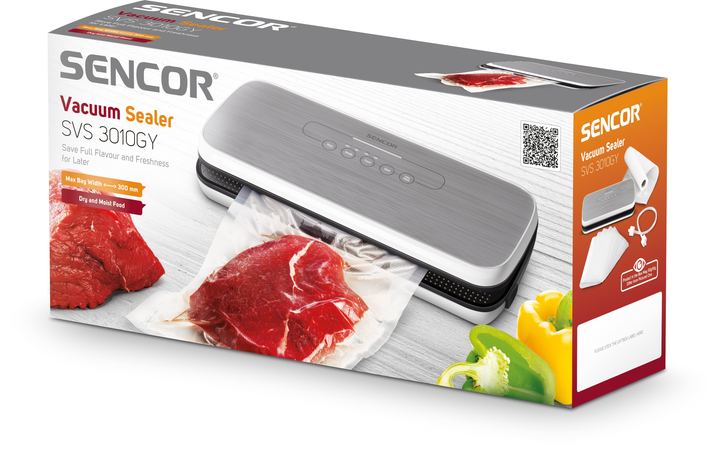 Вакуумний пакувальник Sencor SVS3010GY - изображение 12