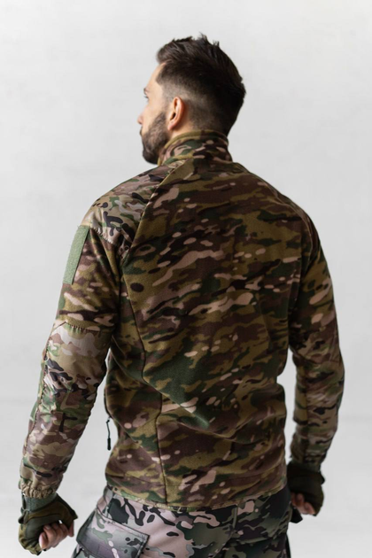 Куртка флисовая LOGOS с Soft Shell плечами и рукавами мультикам ХL - изображение 2