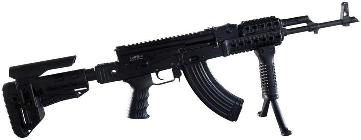 Пистолетная рукоятка DLG Tactical (DLG-098) для АК-47/74 (полимер) обрезиненная, олива - изображение 2