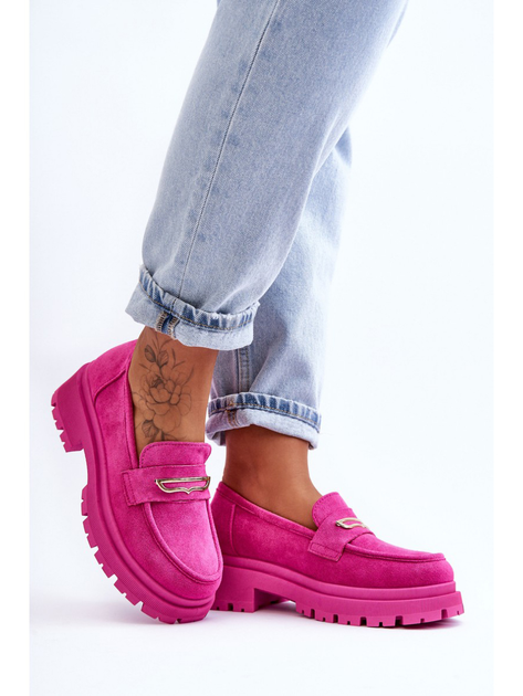 Damskie loafersy Pure Love 38 Różowe (5905677456400) - obraz 3