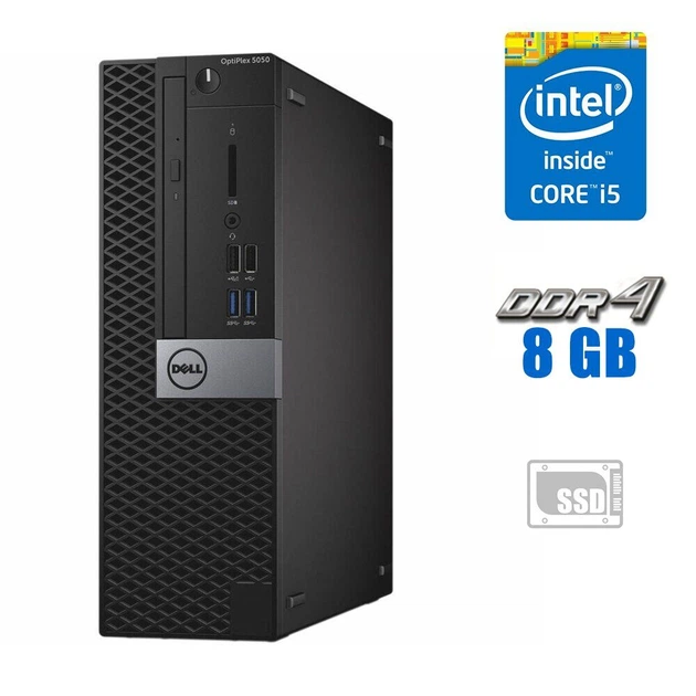 【Windows10Pro】Dell Optiplex 5050 Dell OptiPlex 5050 Tower Computer i5-6500 Windows 10 Pro