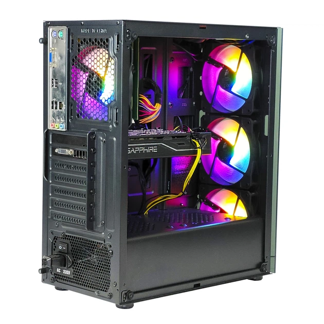 Ігровий ПК Nyads - Ryzen 5 1600 / RX 570 4GB / RAM 8GB / SSD 120GB