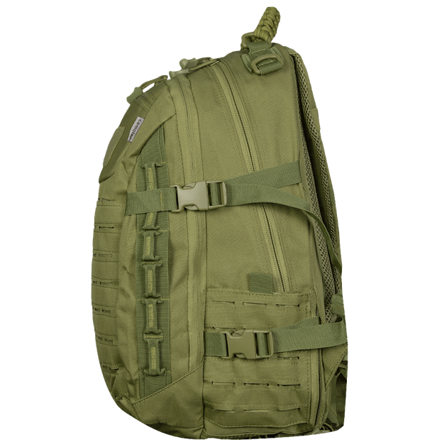 Рюкзак тактичний дволямковий зносостійкий для силових структур BattleBag LC Олива (7236) 35л (OPT-28901) - зображення 3