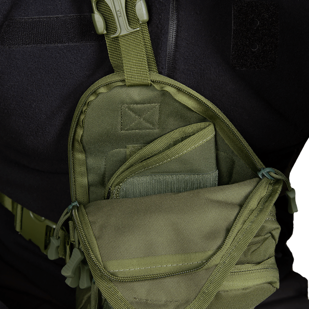 Сумка Gunner Sling Olive (6664), - изображение 7