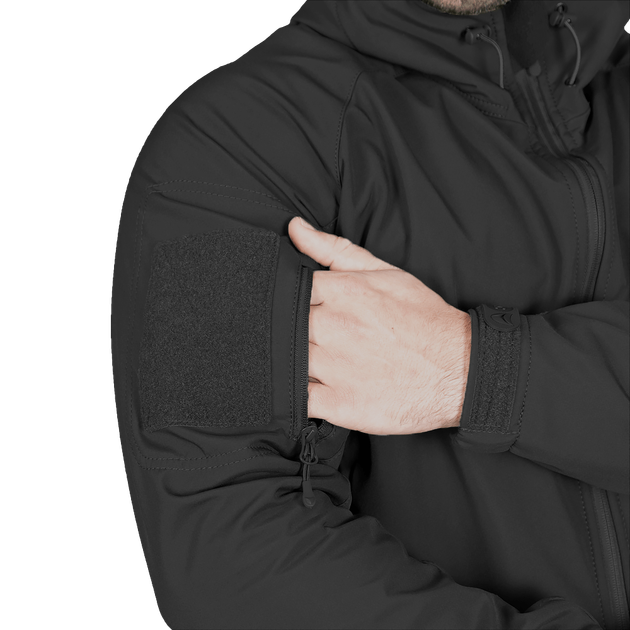 Куртка Stalker SoftShell Чорна (7226), M - зображення 2