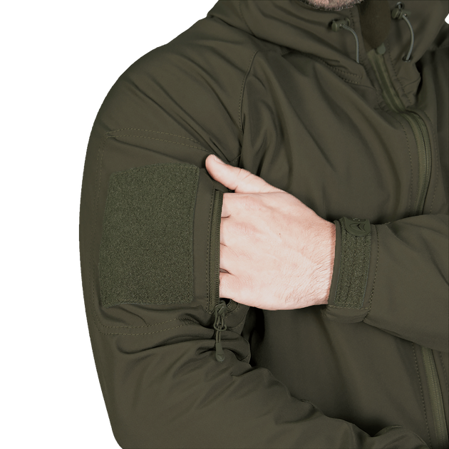 Куртка Stalker SoftShell Олива (7225), L - зображення 2