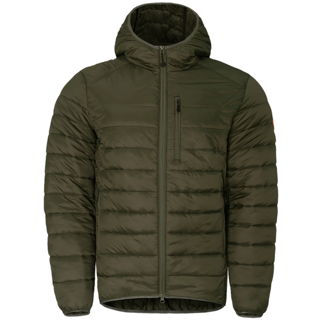 Легкий Пуховик Storm Hood G-Loft 150 Olive (2460), M - изображение 1