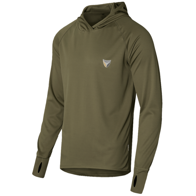 Лонгслів Hood Antistatic Olive (2339), S - зображення 1