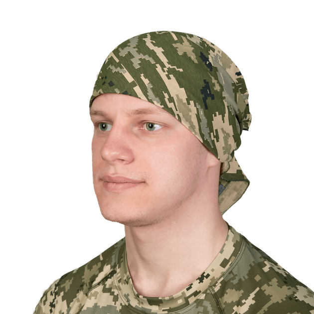 Бандана Camotec CM Bavovna піксель (7092) - Фото 2 Бандана Camotec CM Bavovna піксель (7092) - изображение 2