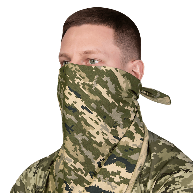Бандана Camotec CM Bavovna піксель (7092) - Фото 4 Бандана Camotec CM Bavovna піксель (7092) - изображение 4