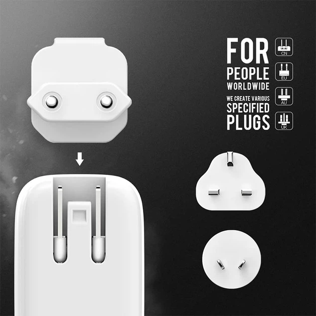 Адаптер сетевой LDNIO Micro USB Cable Touch Light A2205 |2USB, 2.4A| белый - изображение 7