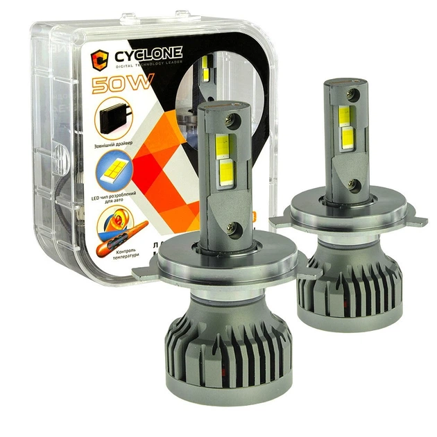 Лампа Cyclone Led H4 H/L 5500K Type 34 – фото, отзывы, характеристики в  интернет-магазине ROZETKA от продавца: Nano-keep