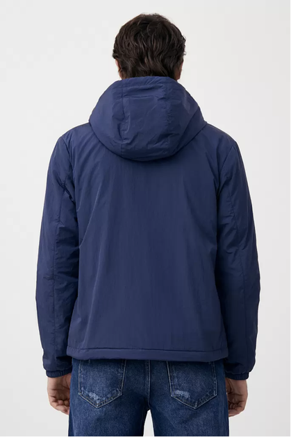 Демисезонная мужская куртка Finn Flare FAB210105-101 синяя 3XL - изображение 4