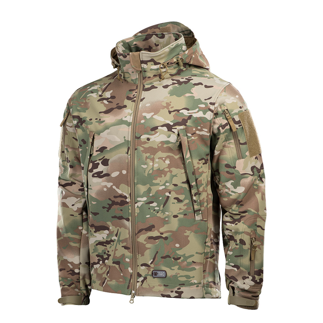 Чоловічий зимовий Комплект M-TAC Куртка + Штани / Польова форма SoftShell на флісі мультикам розмір M - зображення 2