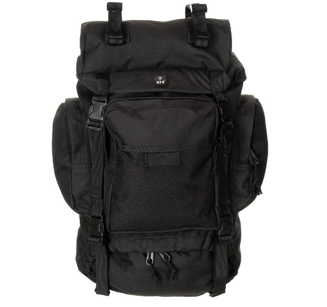 Тактический Рюкзак MFH Tactical 55л 50 x 60 x 20 cm Черный (30273А) - изображение 1