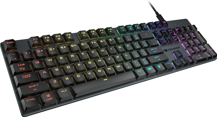 Klawiatura przewodowa Cougar Luxlim Red Switch USB (CGR-WO1MI-LUX) - obraz 4