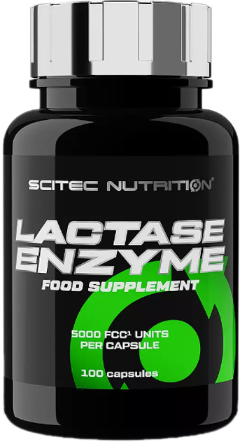 Дієтична добавка Scitec Nutrition Lactase Enzyme 100 капсул (5999100029651) - зображення 1