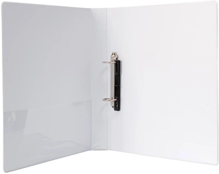 Папка презентационная Comix А4 2 D-образных кольца 25 мм Белая (A212-W ...