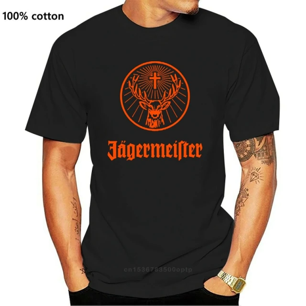Футболка чорна LOYS Jagermeister 2021 S - Фото 2 Футболка чорна LOYS Jagermeister 2021 S - зображення 2