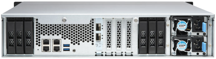 Мережеве сховище Qnap TS-h1886XU-RP-R2-D1622-32G (TS-H1886XU-RP-R2-D16) - зображення 7