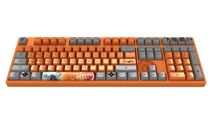 Механічна клавіатура AKKO 3108 Naruto 108Key, CS Pink V2, USB-A