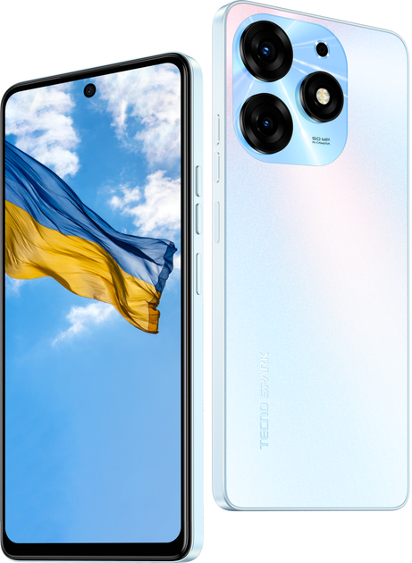 Мобильный телефон Tecno Spark 10 Pro (KI7) 8/128GB NFC 2SIM Pearl White ...