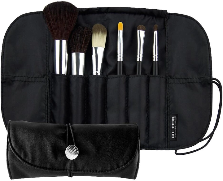 Набір пензлів для макіяжу Beter Professional Make Up Kit 6 шт (8412122140403) - зображення 1