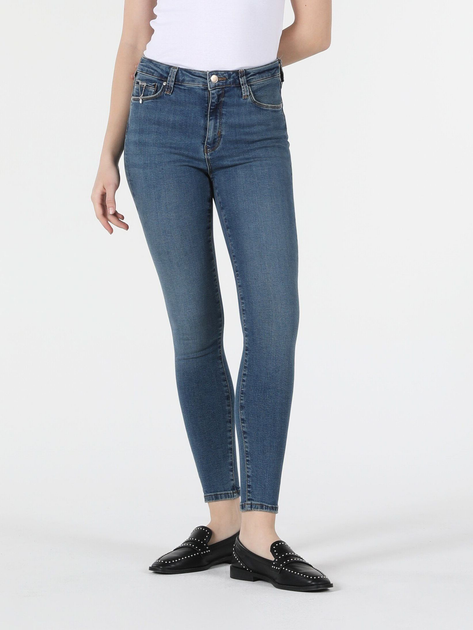 Джинси Skinny жіночі Colin's 759 Lara CL1057897DN41779 25-30 Сині від Rozetka на платформі USKIDKA Акція на Джинси Skinny жіночі Colin's 759 Lara CL1057897DN41779 25-30 Сині від Rozetka