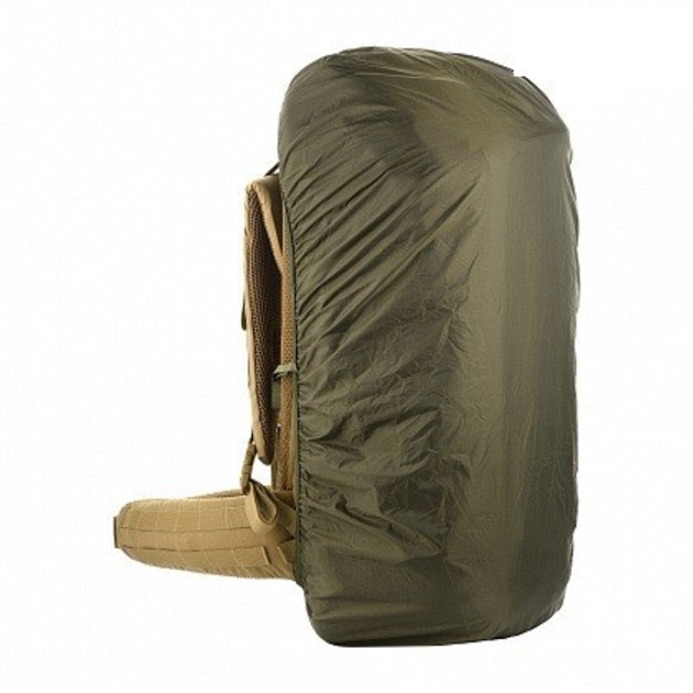 Водонепроницаемый чехол на рюкзак M-Tac Large Olive от дождя туристический 60 л - изображение 1