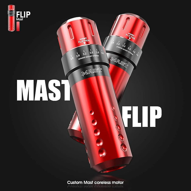 Машинка Mast Flip WQ830-1, червона - зображення 3